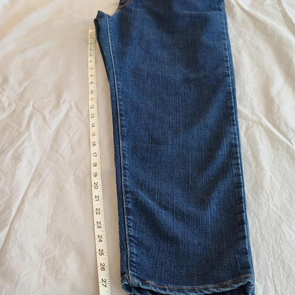 Levi's Classic Slim Tapered Stretch 512 Jeans Size 16S Dark Wash Casual Western - Picture 13 of 13